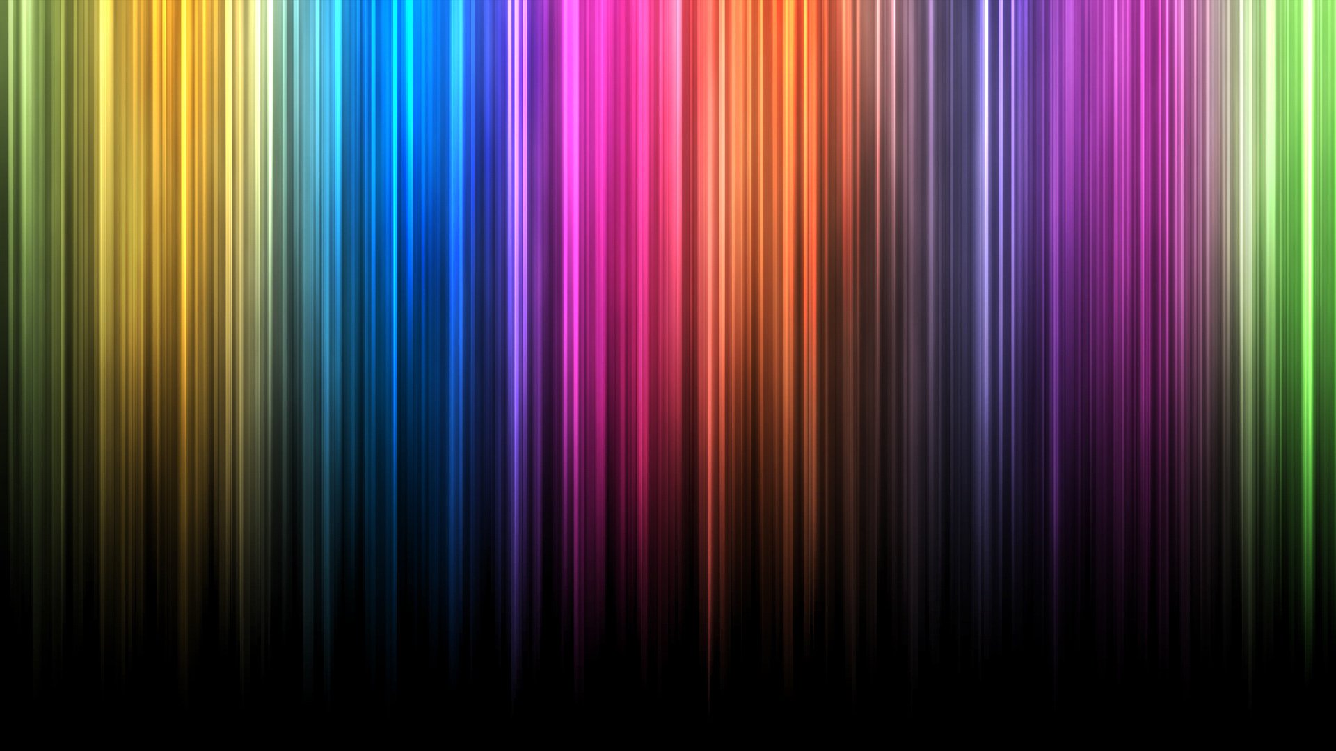 minimalismo colores espectro arco iris paleta neón simplicidad rayas