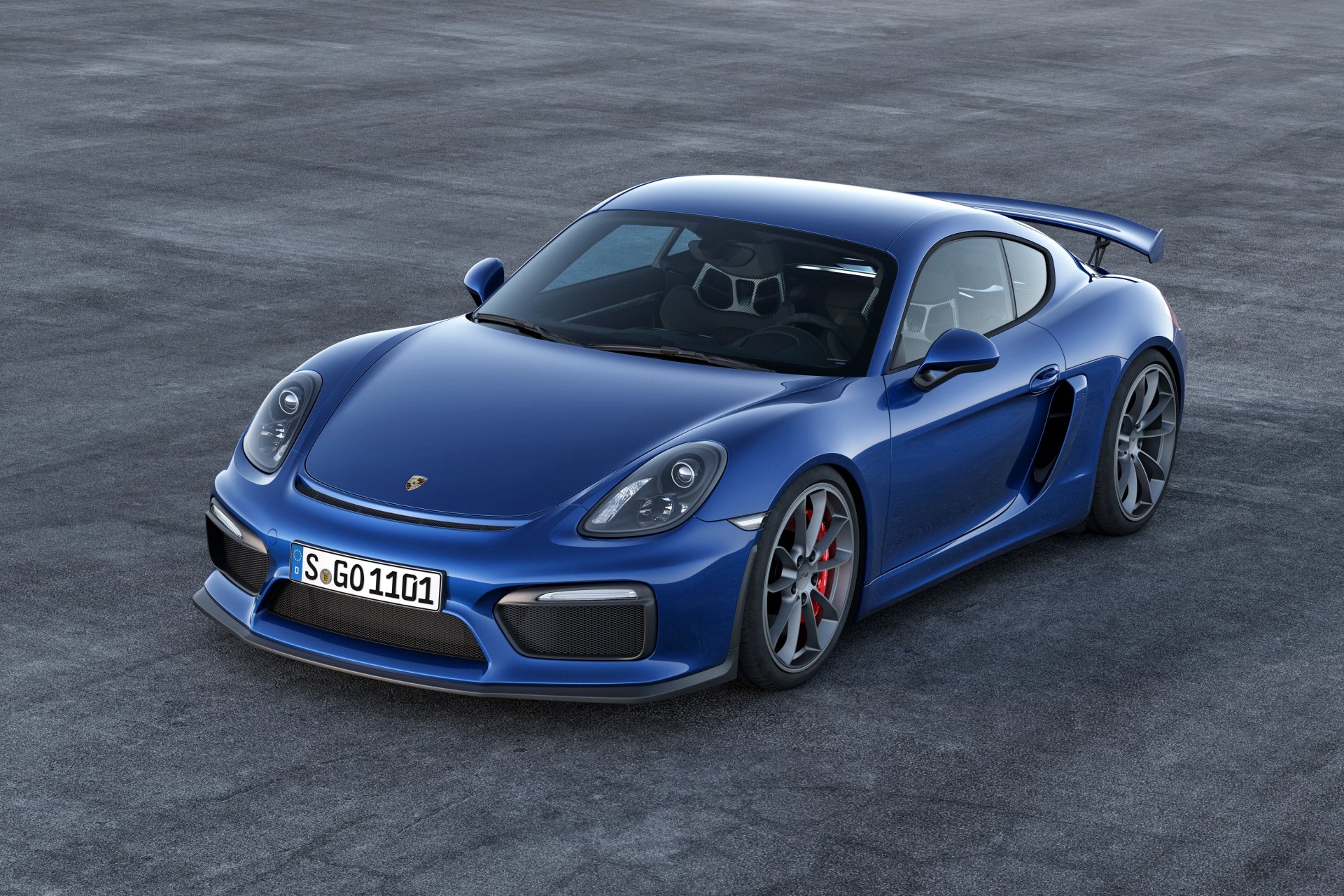 porsche cayman gt4 porsche cayman blau front