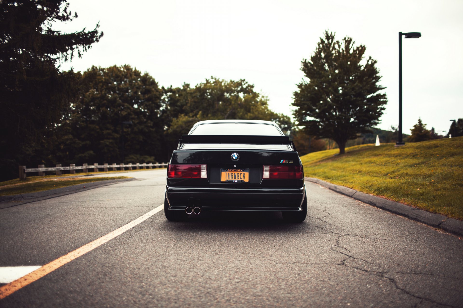 bmw e30 m3 schwarz tuning bmw straße