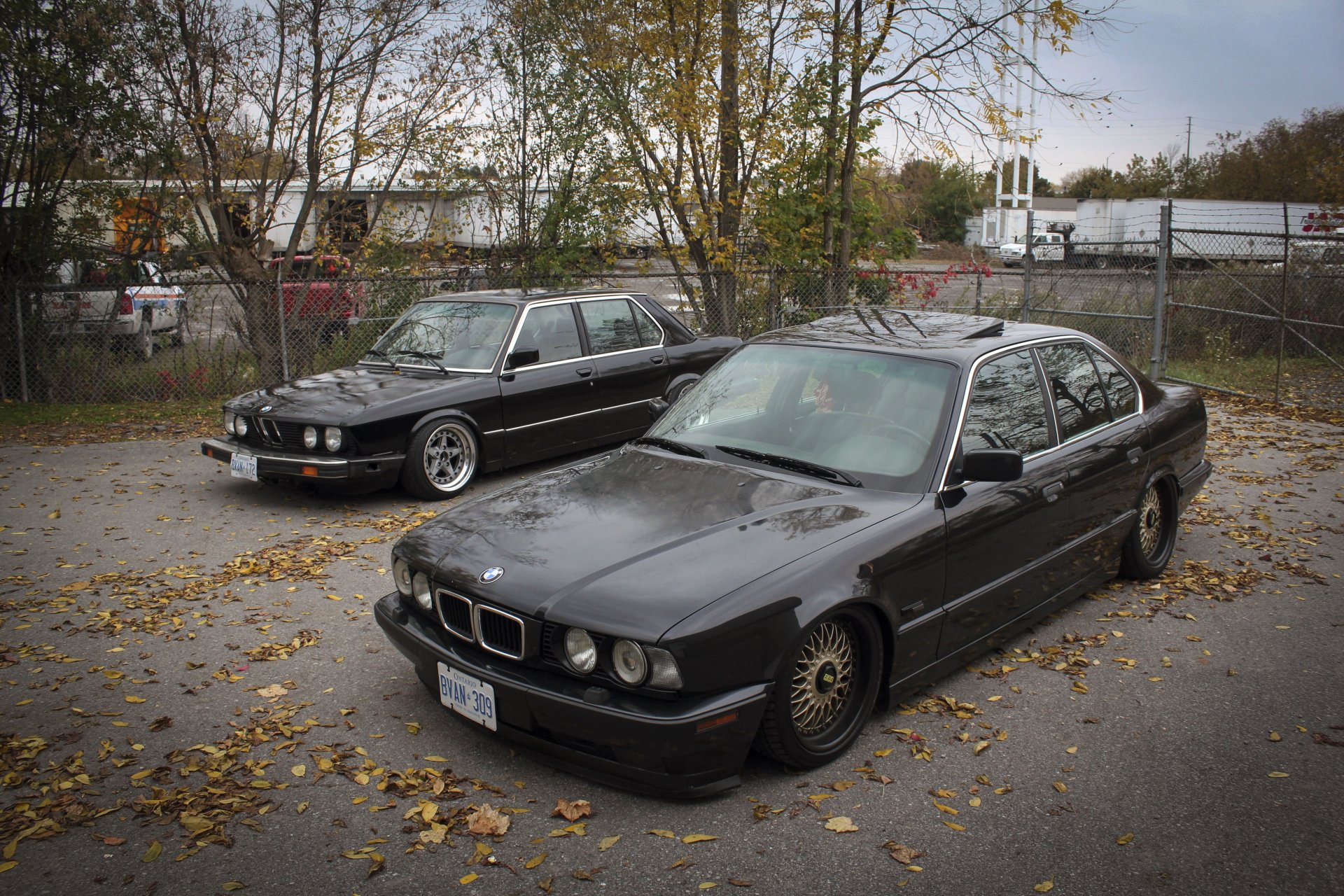 bmw e28 e34 position tuning rims bmw classic autumn leave