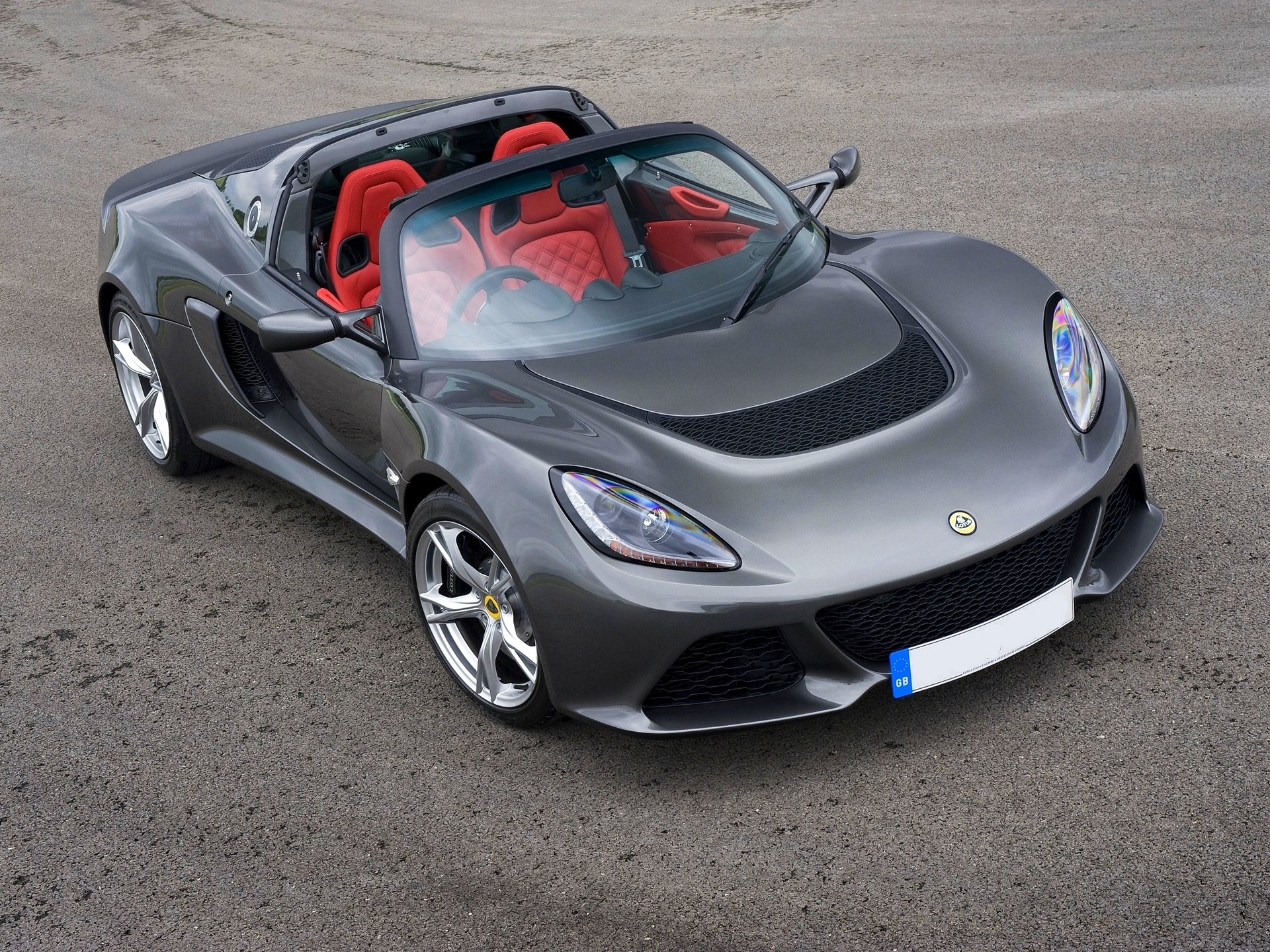 lotus exige roadster auto carta da parati convertibile auto loto grigio