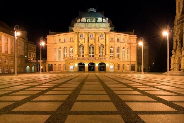 Alemania por la noche