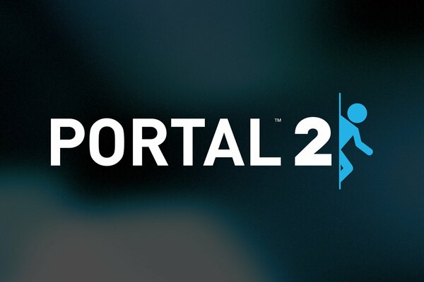 Portal 2 on a black background