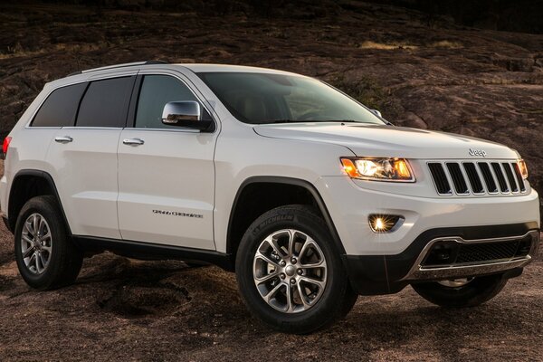 Gin de la marque grand Cherokee en blanc