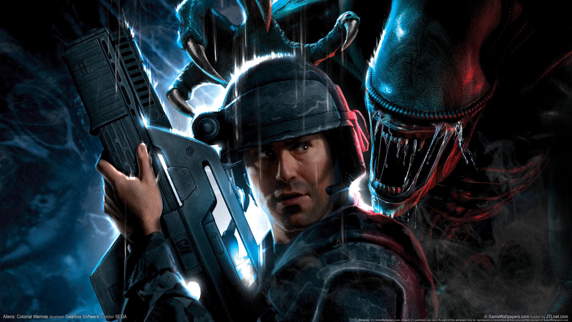 aliens colonial marines m41-a alien aliens marine películas guerrero arma monstruo lucha dibujos anime hombres actores de cine películas