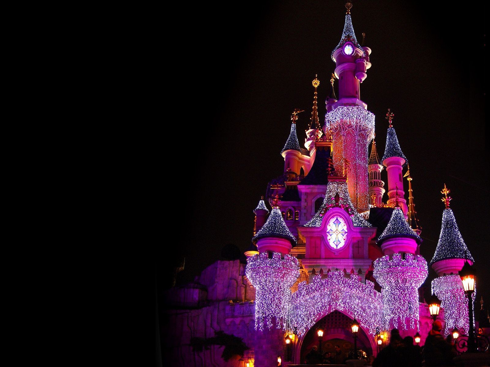 castello illuminazione disneyland