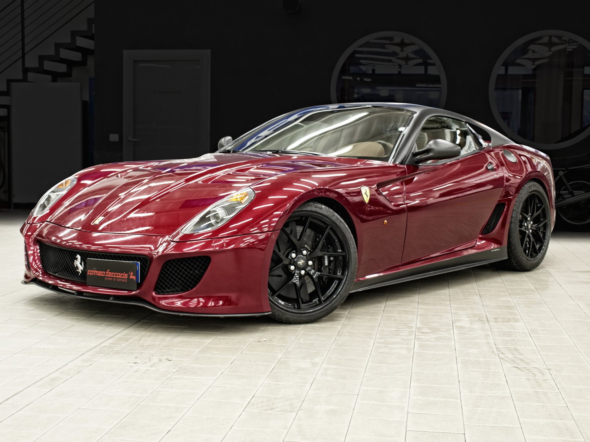 ferrari 599 gto sport samochód