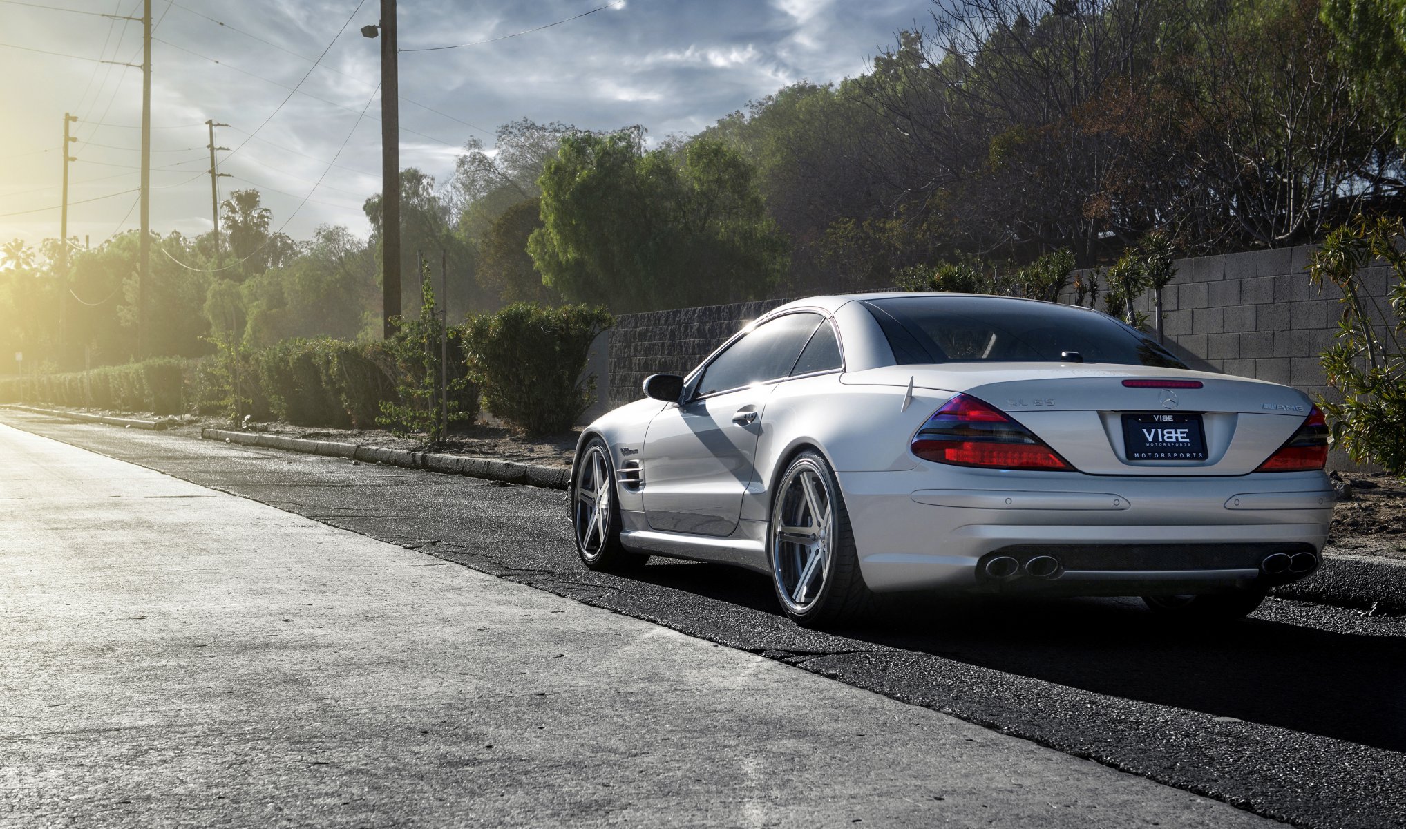 mercedes sl65 silber räder mercedes benz besen silber