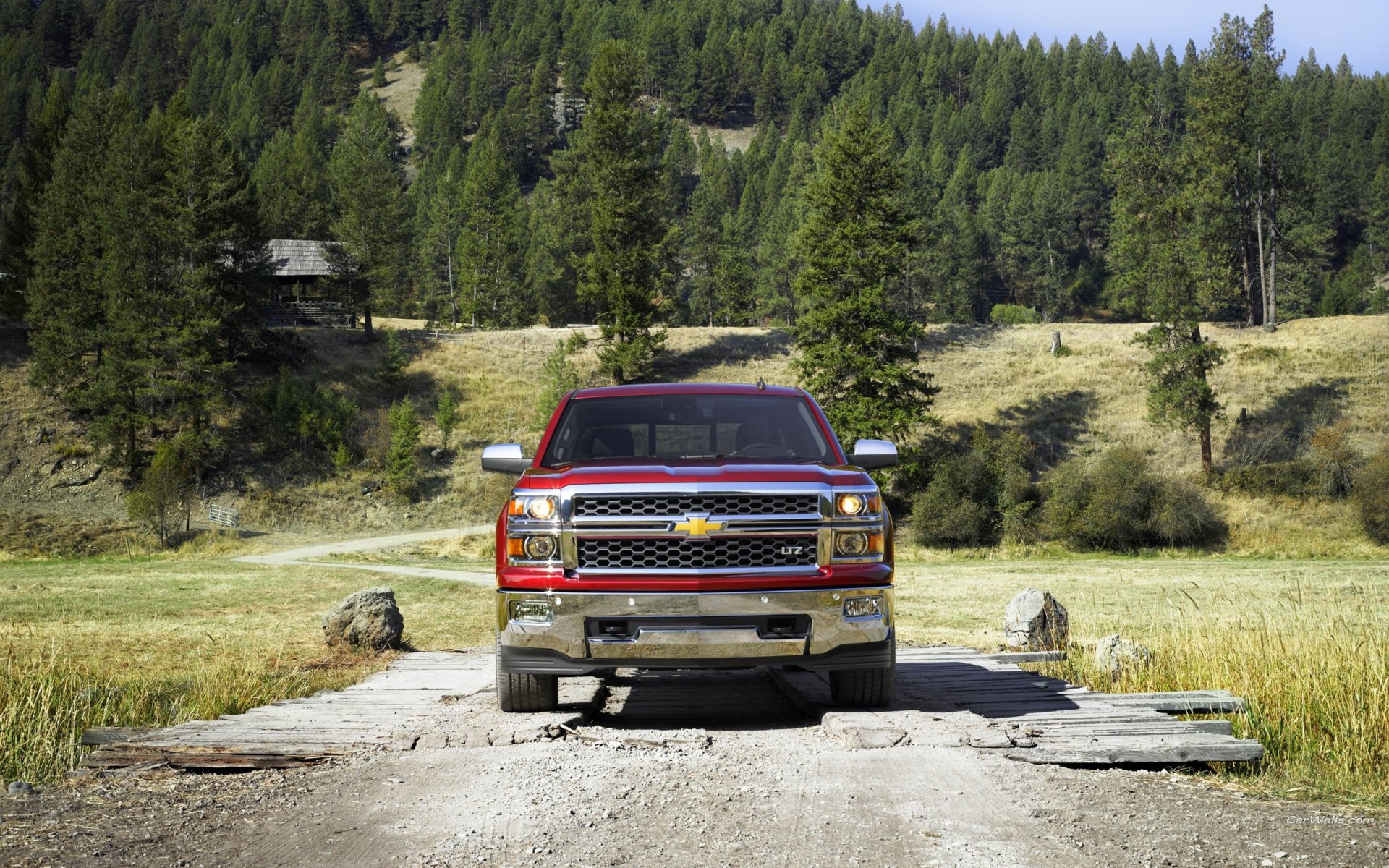 chevrolet silverado chevrolet front end pickup truck headlights forest red