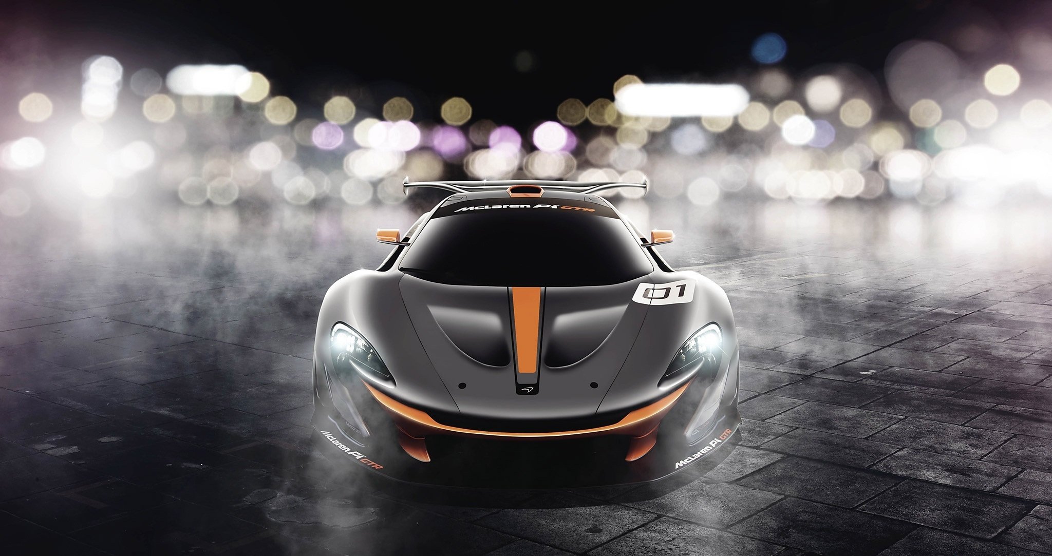 mclaren p1 gtp przód ranier przód