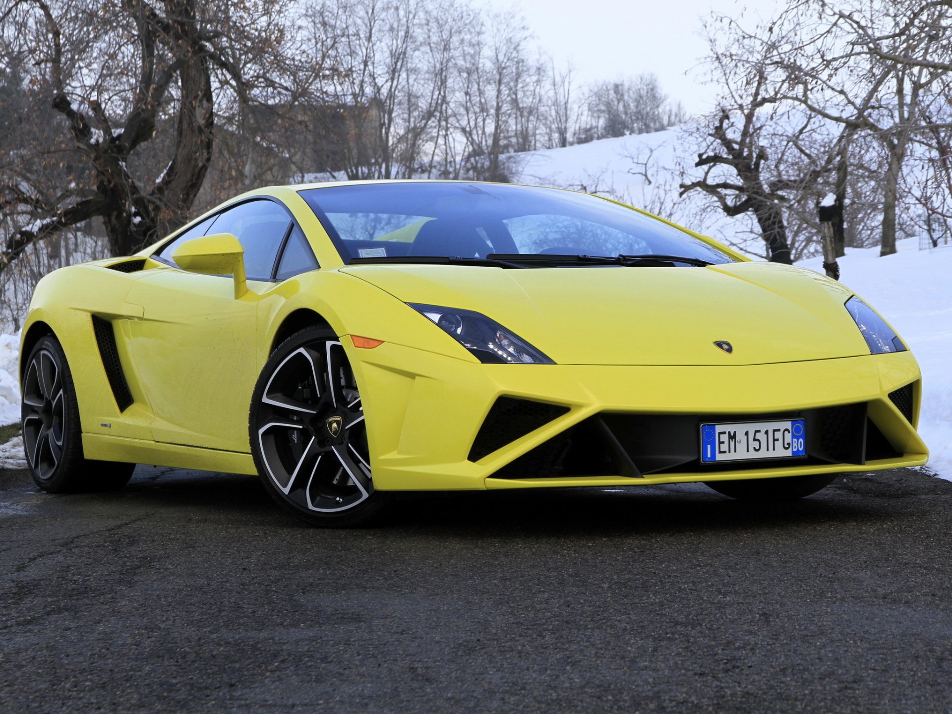 lamborghini gallardo lp560-4 front machine supercar