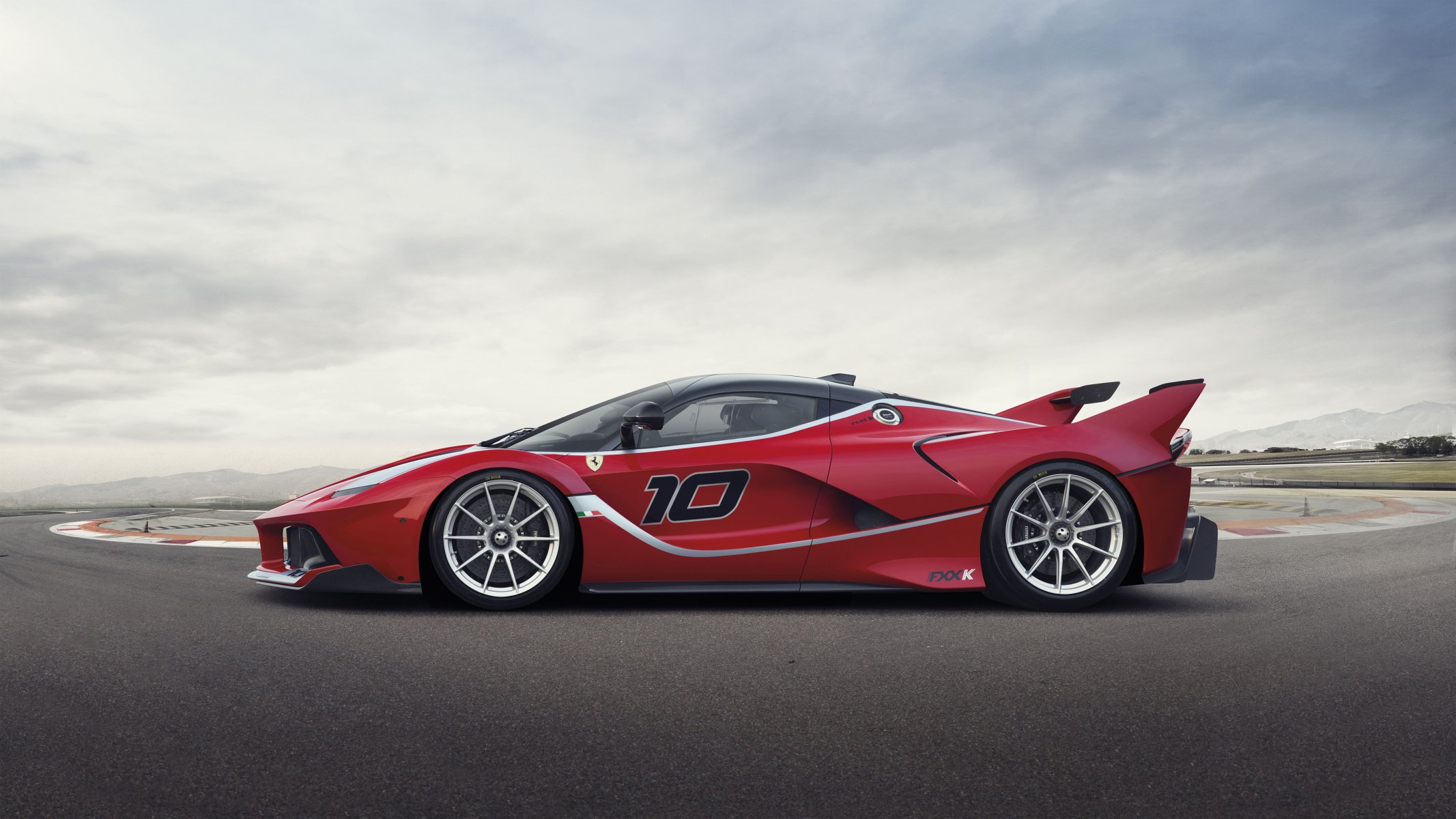 ferrari fxx к феррари cуперкар просмотреть сторона красные