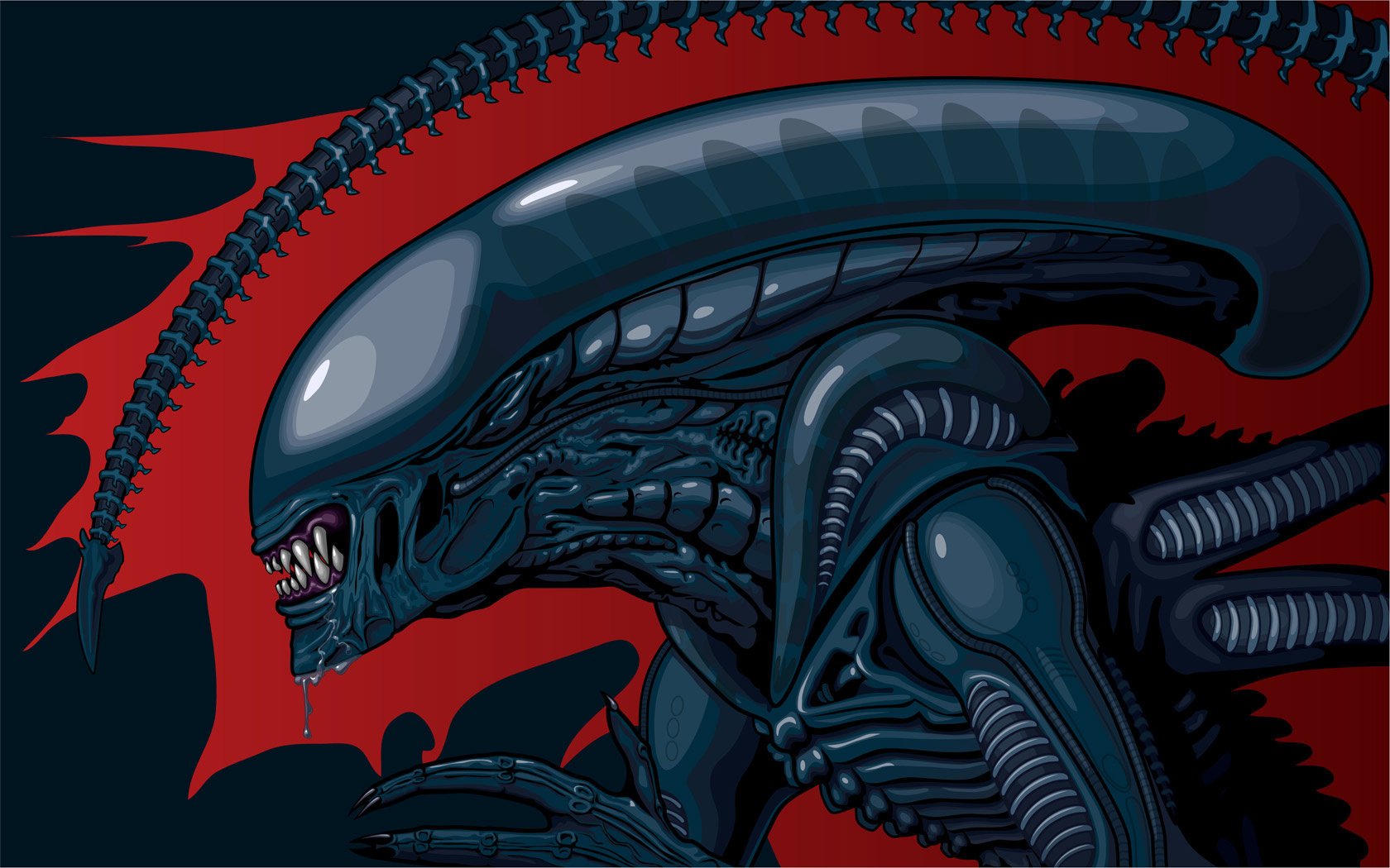 alien alien xenomorph xenomorph zeichnungen anime