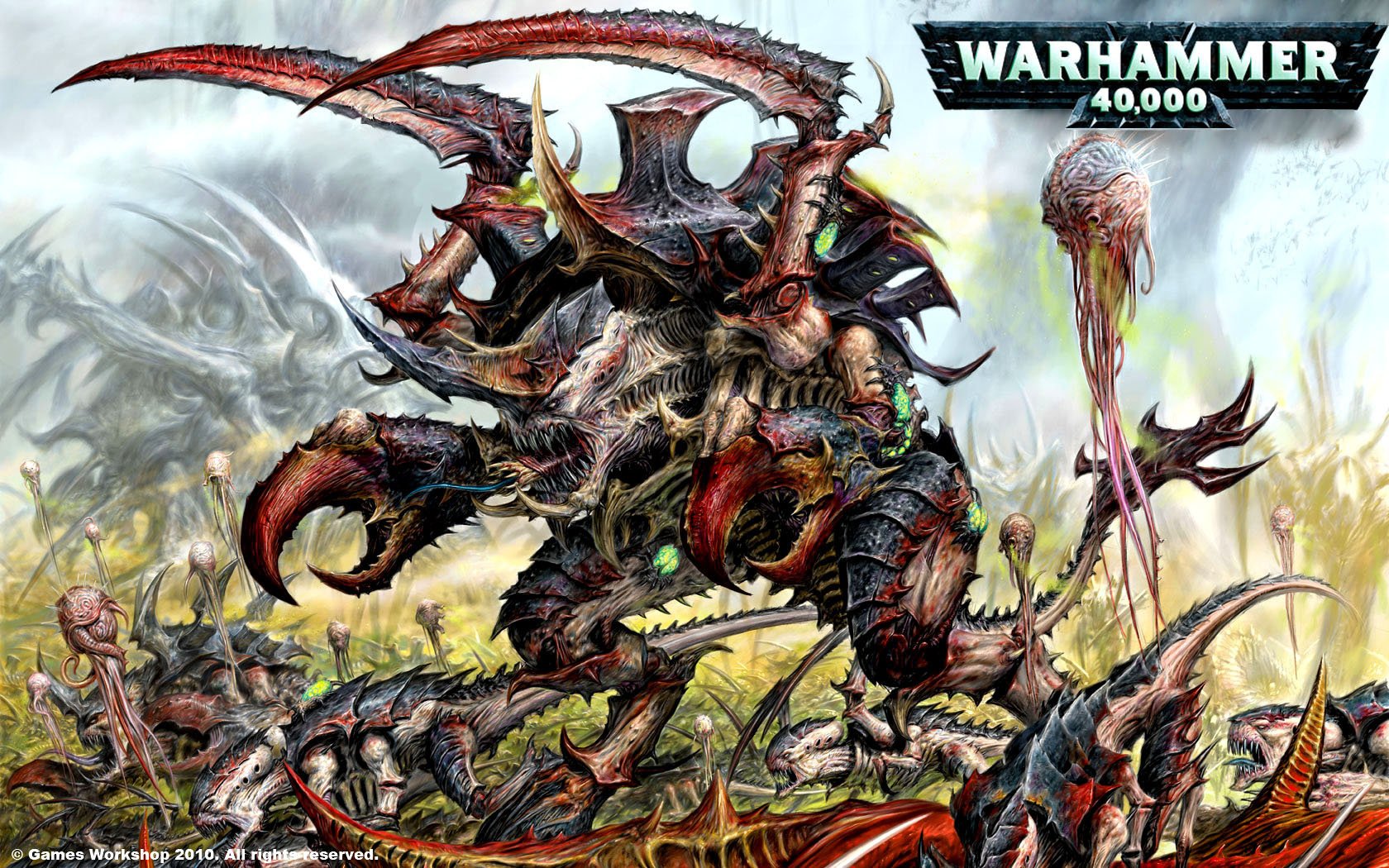 warhammer 40k tyranids tyranids war monster monster horror fantasy