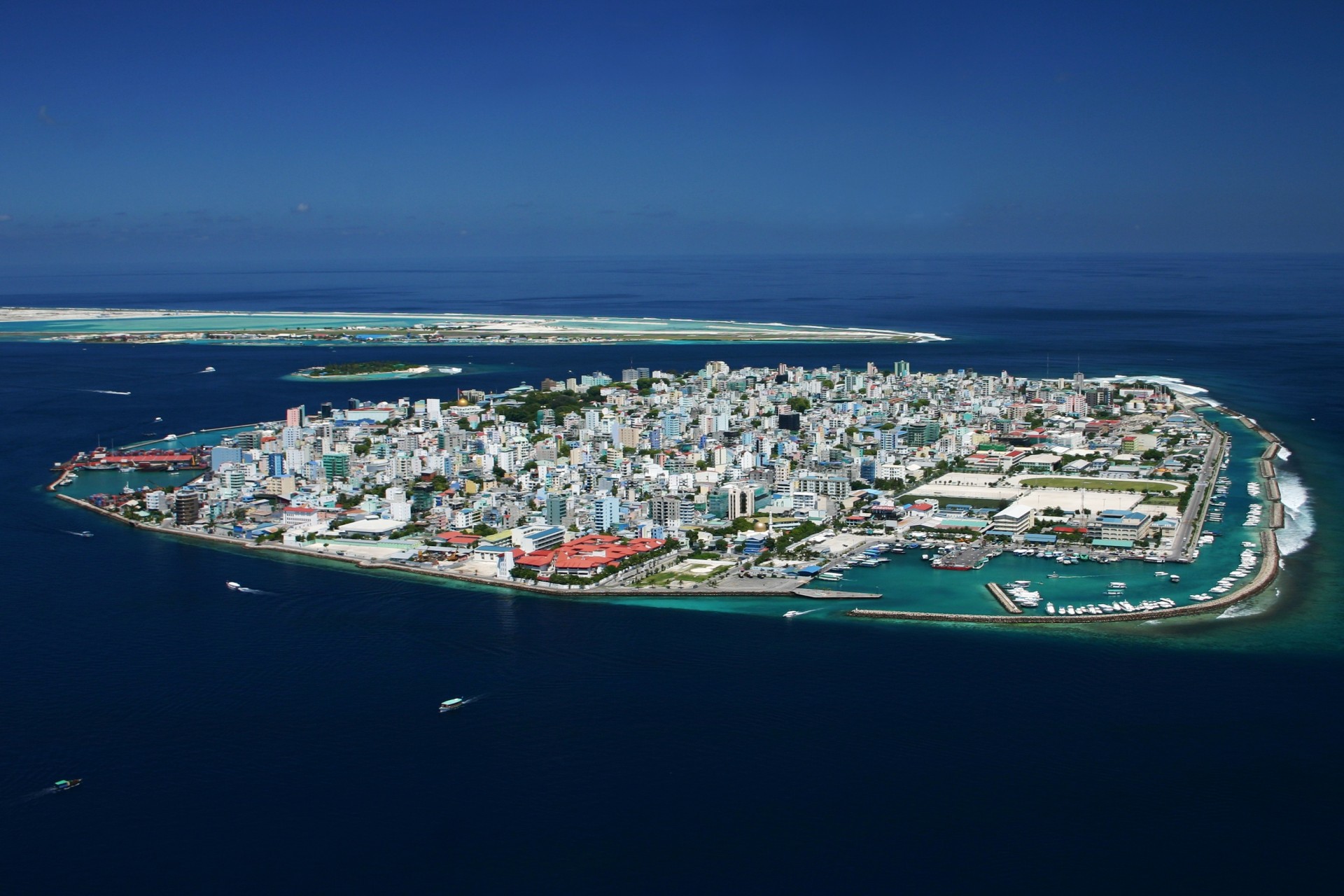 maldive oceano isola