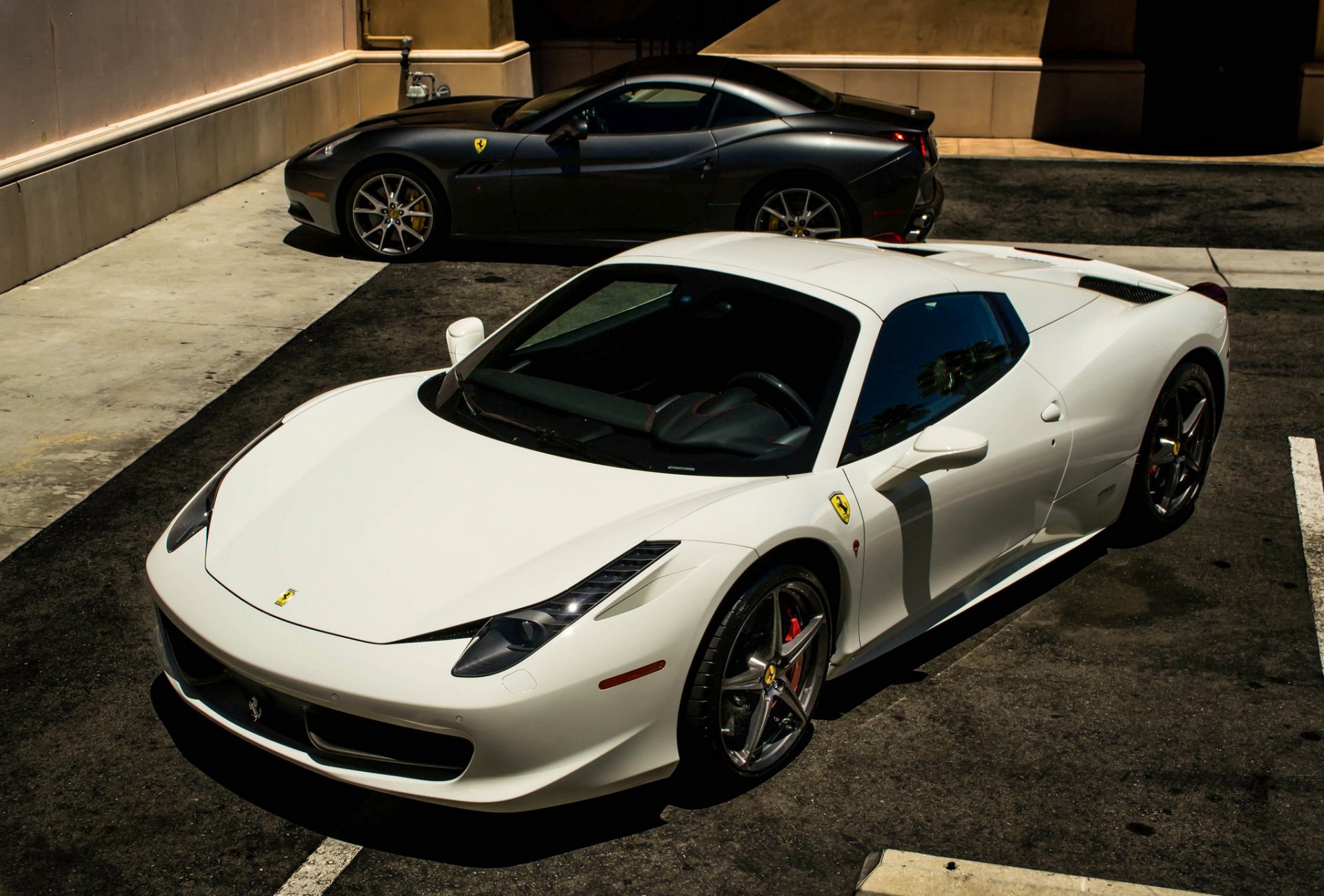 ferrari italia california bianco nero ferrari italia