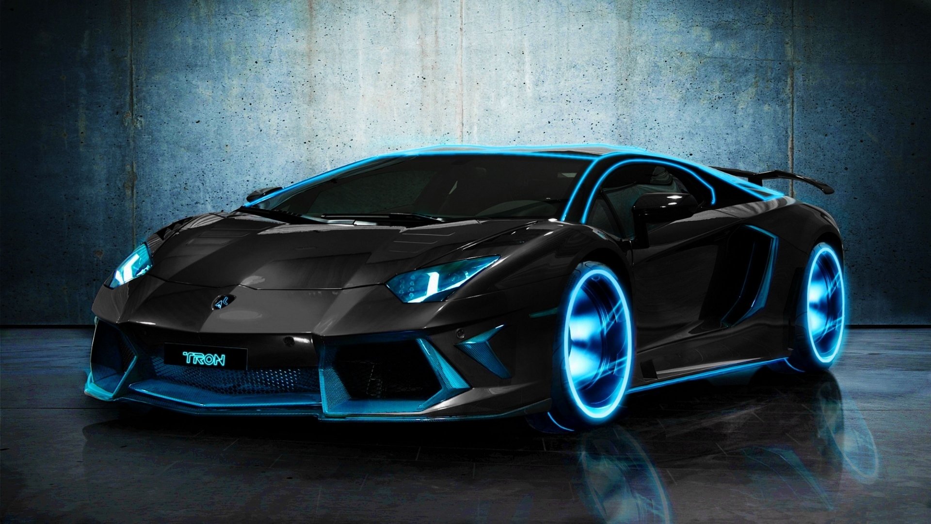 lamborghini aventador noir électrons