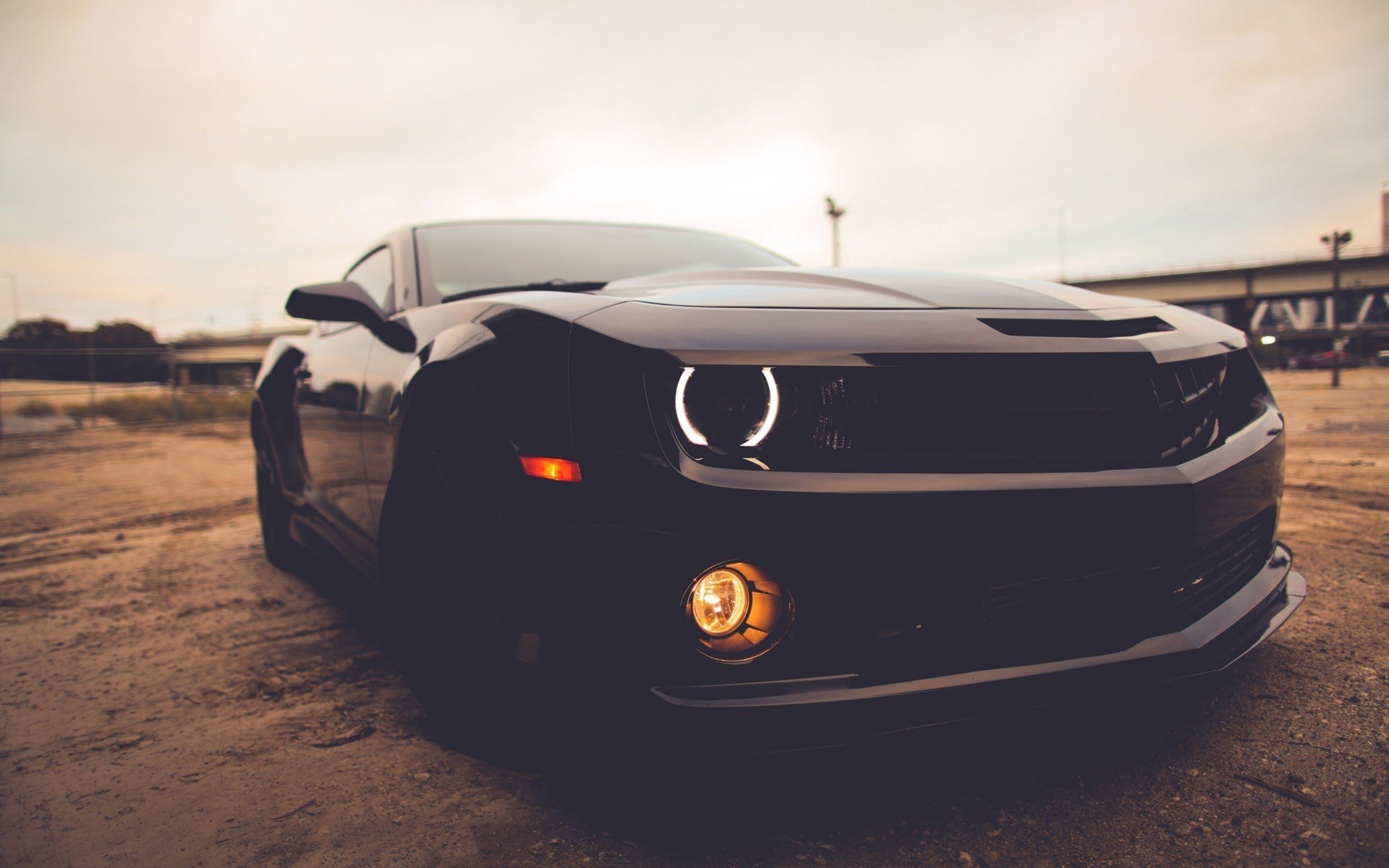 camaro chevrolet light black