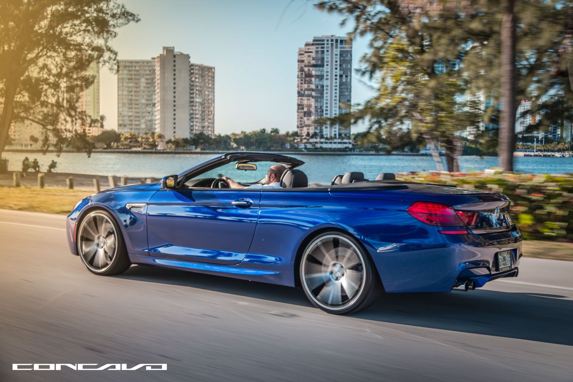 concavo koła auto samochód bmw m6 cabrio