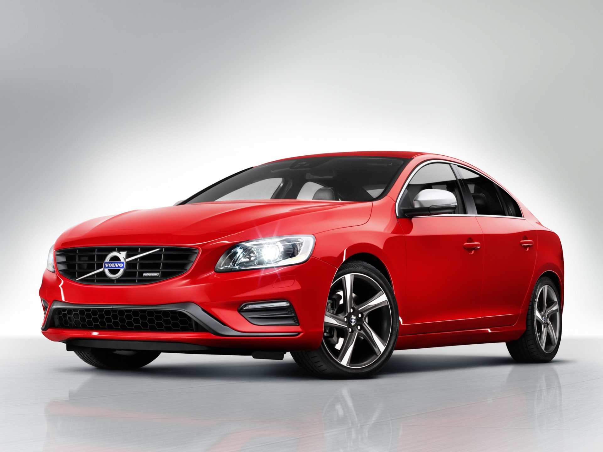 volvo s60 r-design front auto hintergrundbilder