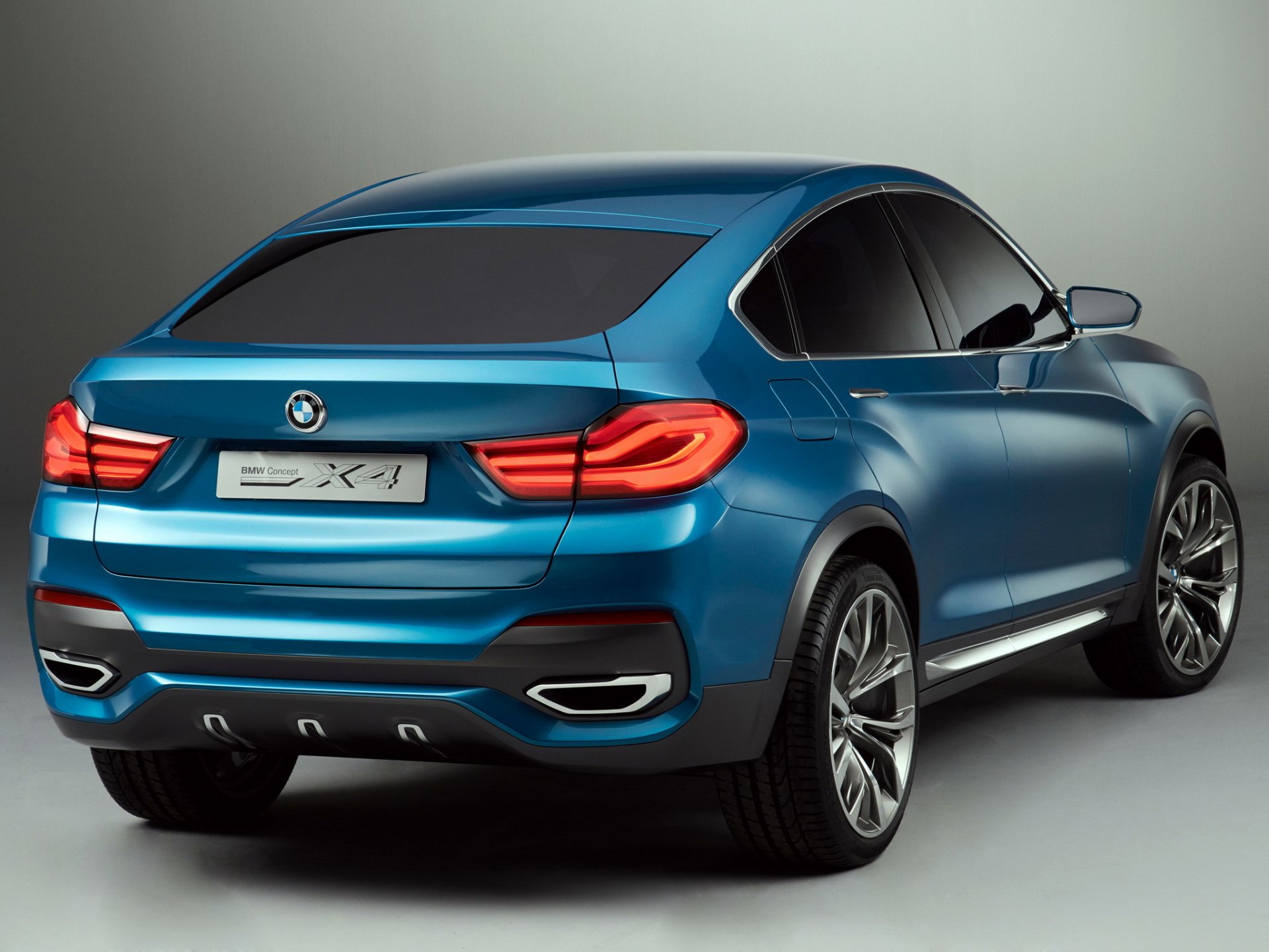 bmw x4 konzept rückseite auto konzept