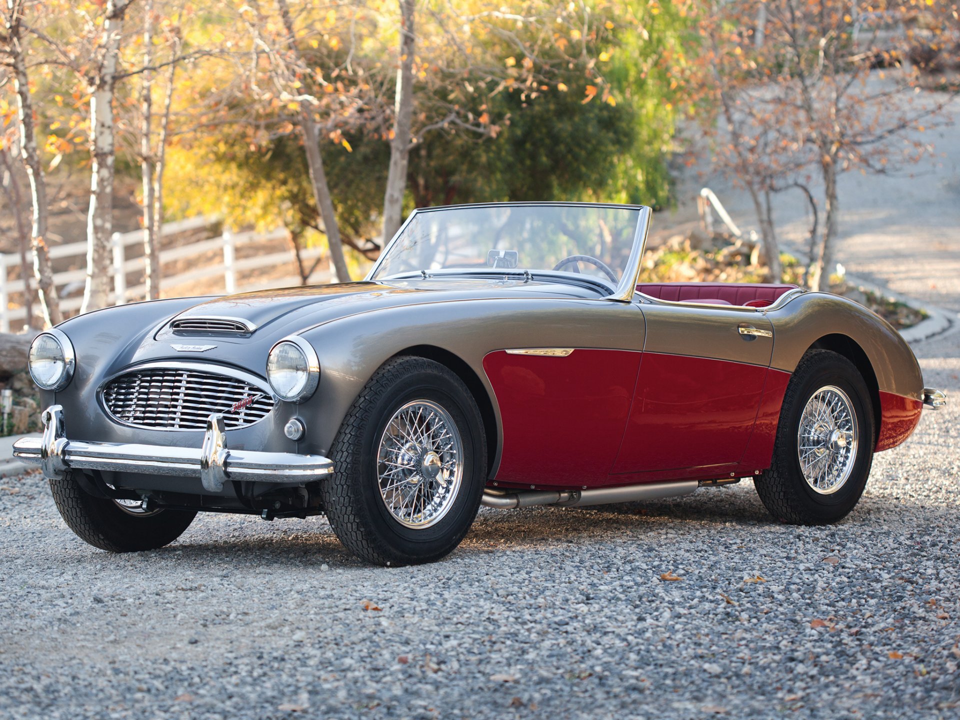 austin healey coche clásico convertible 1959