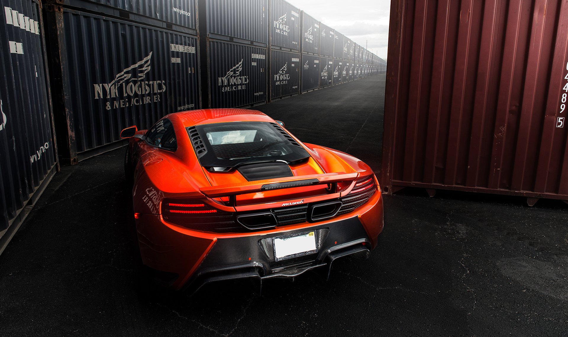 mclaren mp4-vx mp4-12c тюнинг автомобиль vorsteiner сзади