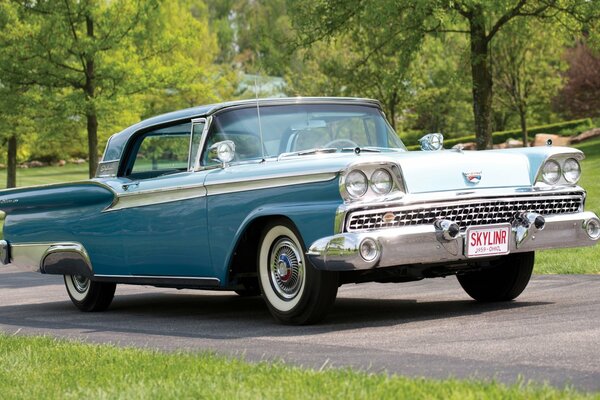 Museum Ford 1959 blue
