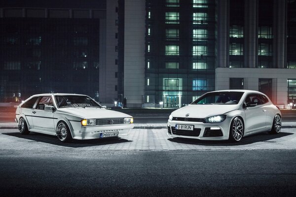 Evolution of Volkswagen, white and white again