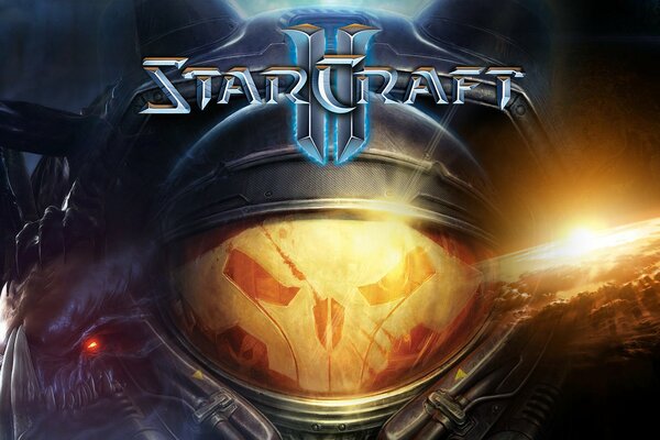 Сара Керриган из Starcraft фоне планеты