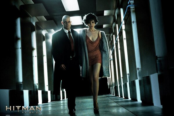 A shot from the movie Hitman in Kormdor