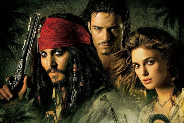 Пираты Карибского моря, главные герои