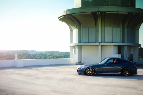 Honda s2000 Roadster and Tower