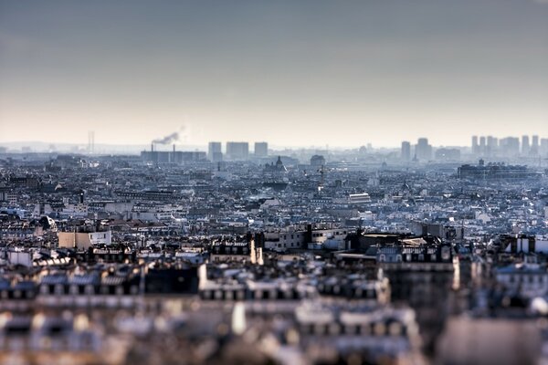 La ville entière est photographiée en une seule photo