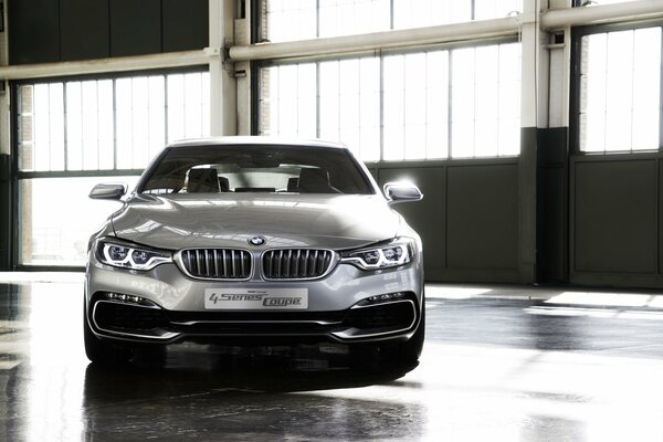 Silver bmw 4 Series Chrome