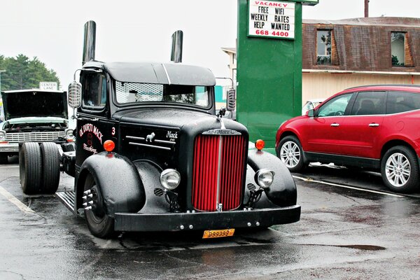 Tuning vieux camion exposition