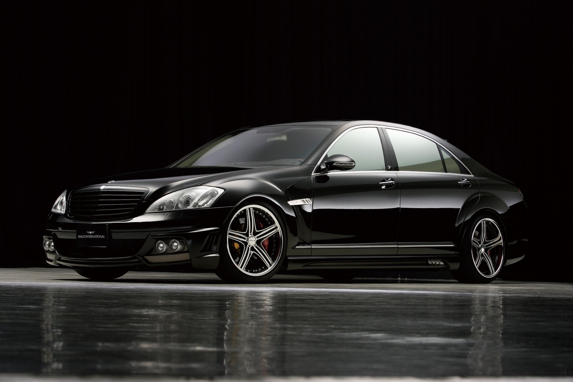 mercedes s wald bison noir essence tuning