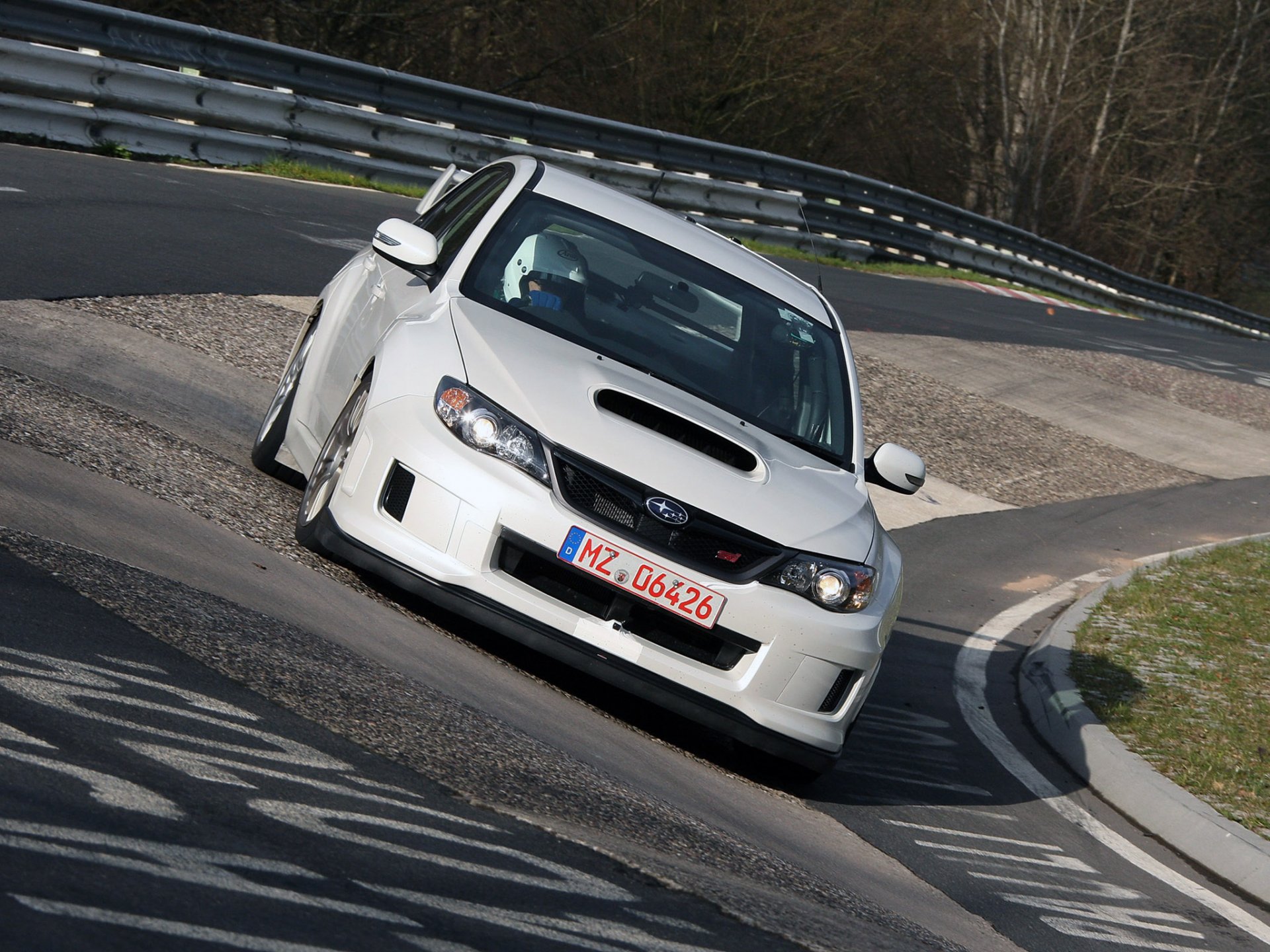 ubaru impreza wrx sti sedán prototipo coche auto japón gernany alemania fondo de pantalla subaru impreza veerix estiai verso blanco