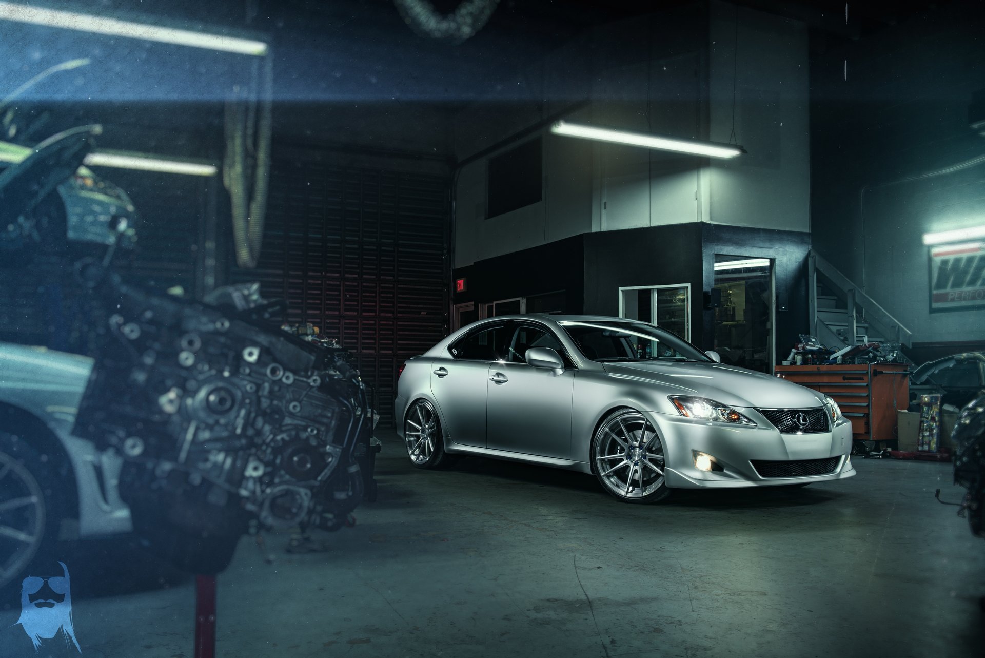 lexus is 250 plateado taller unidad