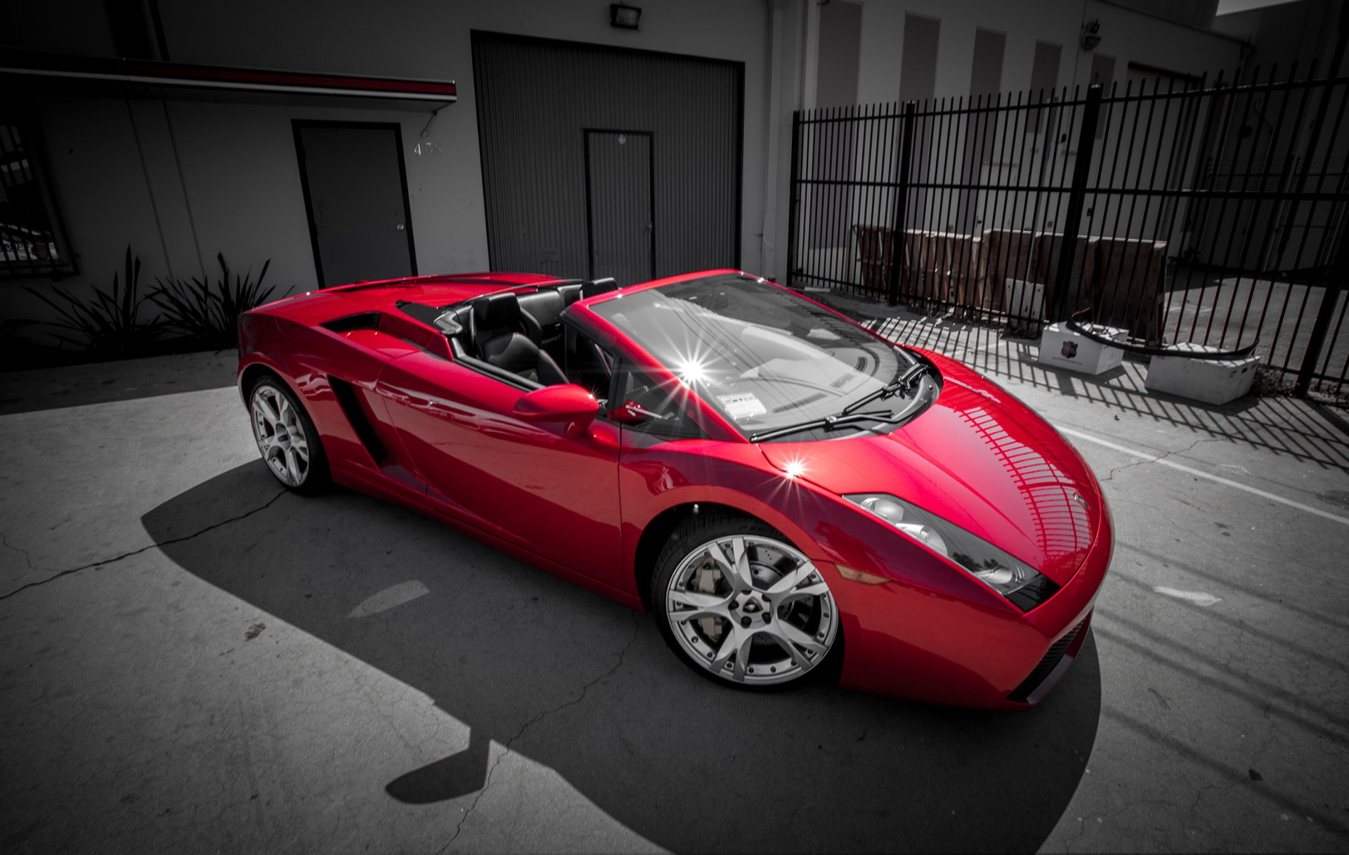 lamborghini gallardo rojo tuning