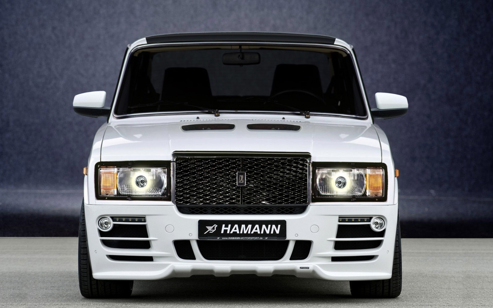 hamann white lada front