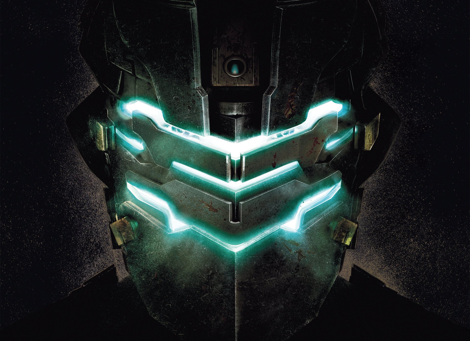 dead space isaac clarke tuta spaziale sfondo luce neon giochi