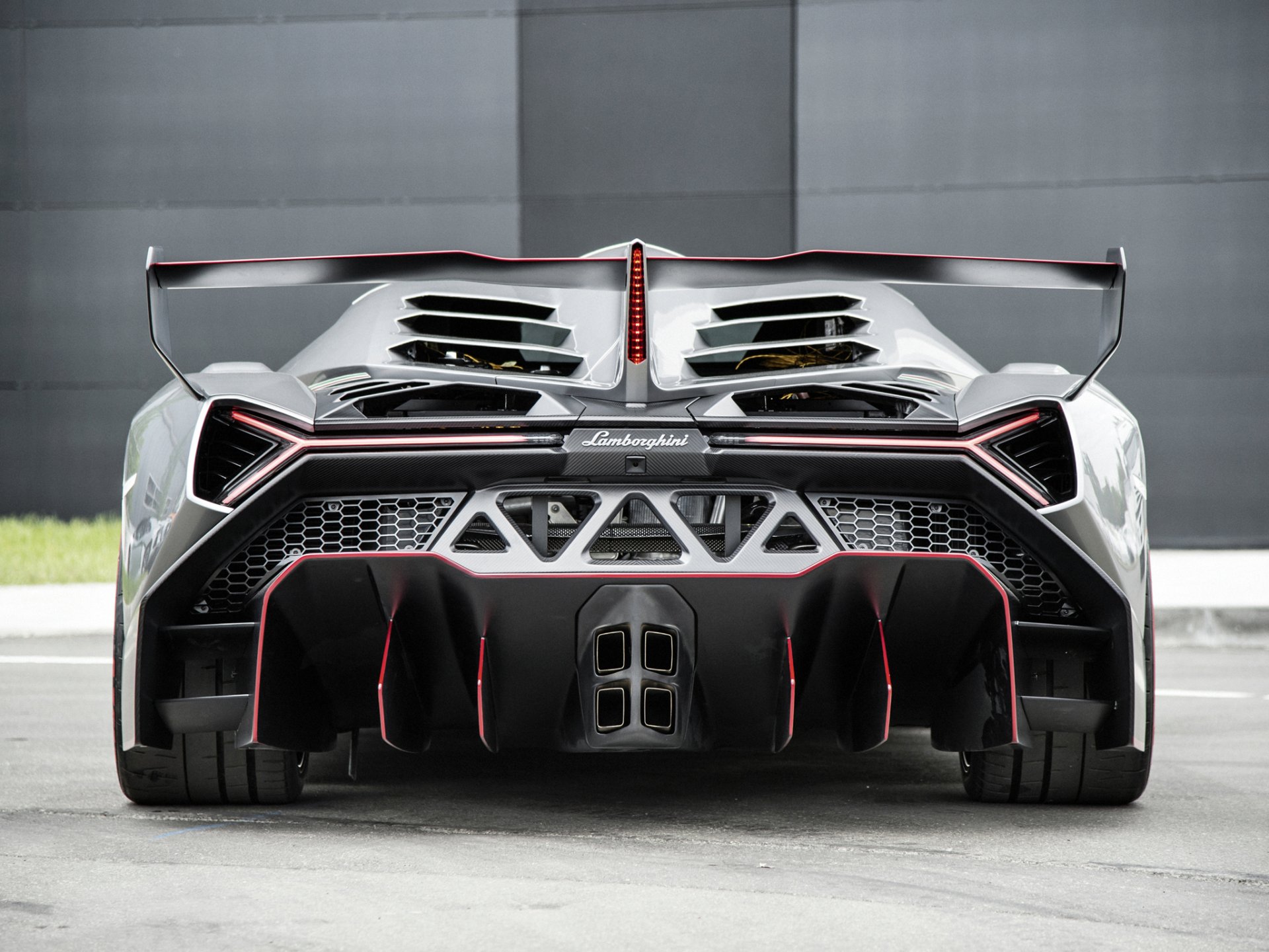 lamborghini veneno supercar auto voiture cul