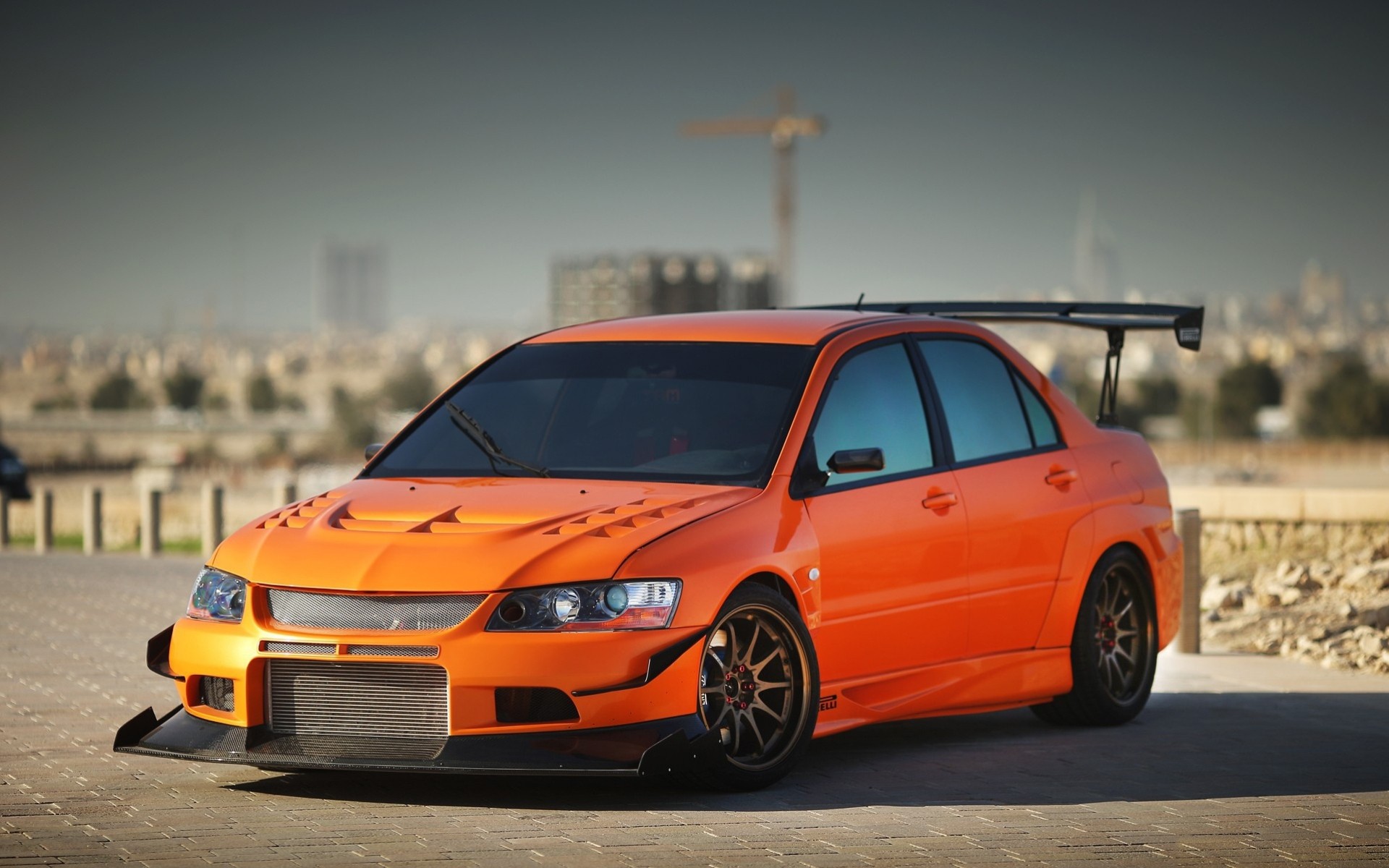 mitsubishi lancer evo 9 messa a punto