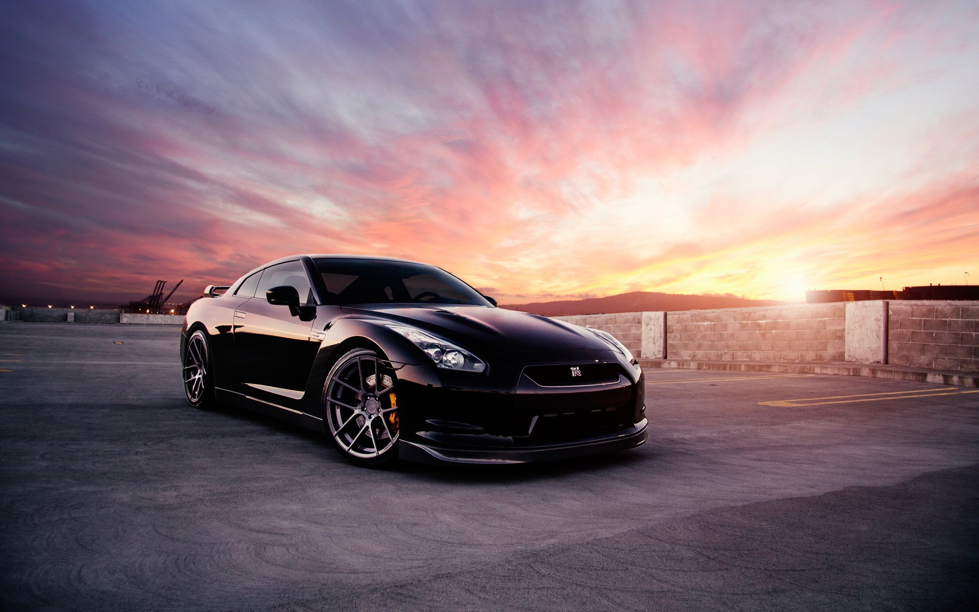 nissan gt-r voiture nissan noir