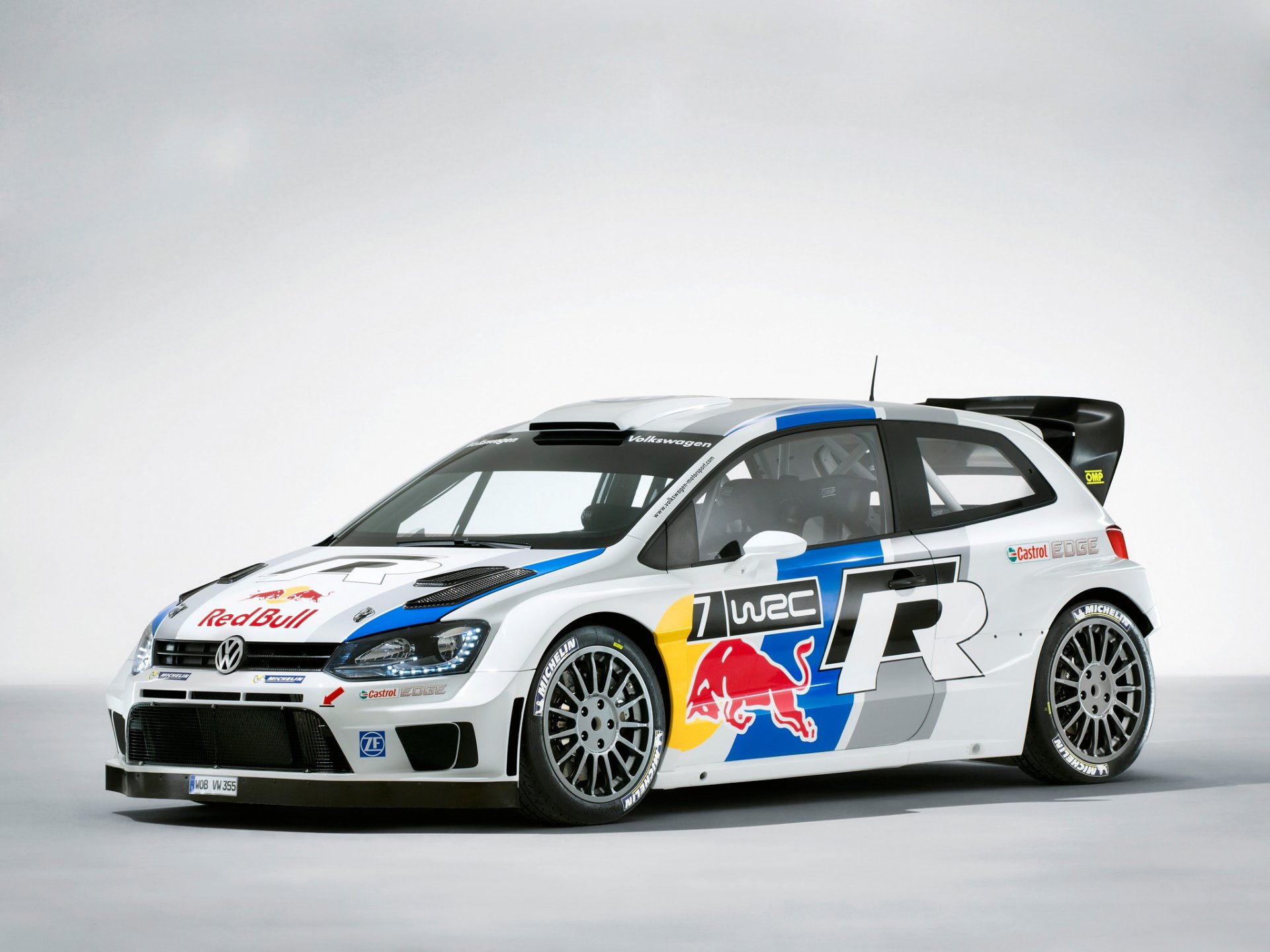 volkswagen polo g wrc 2013 rajd czerwony byk