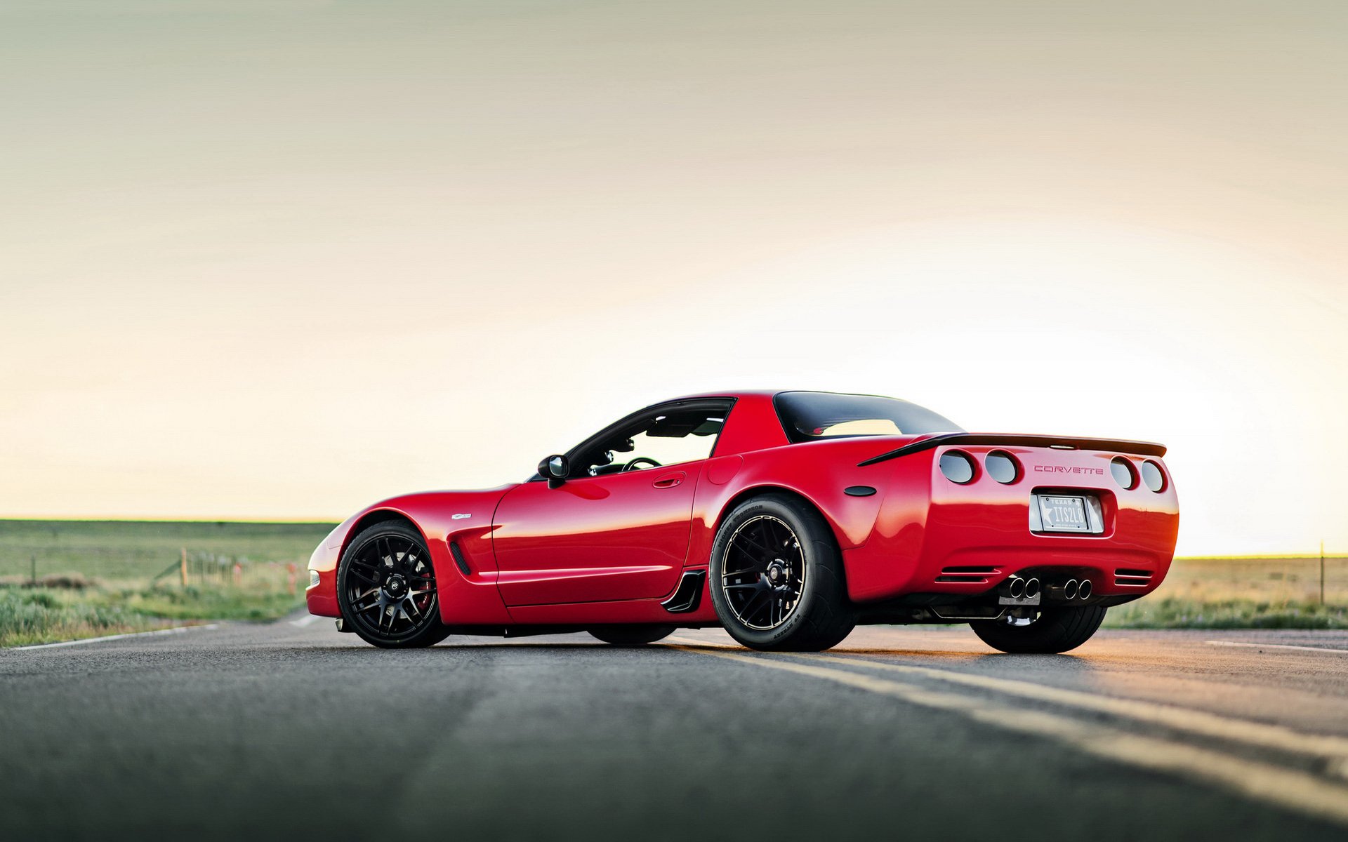 chevrolet corvette c5 rosso auto snack lavoro fotografico