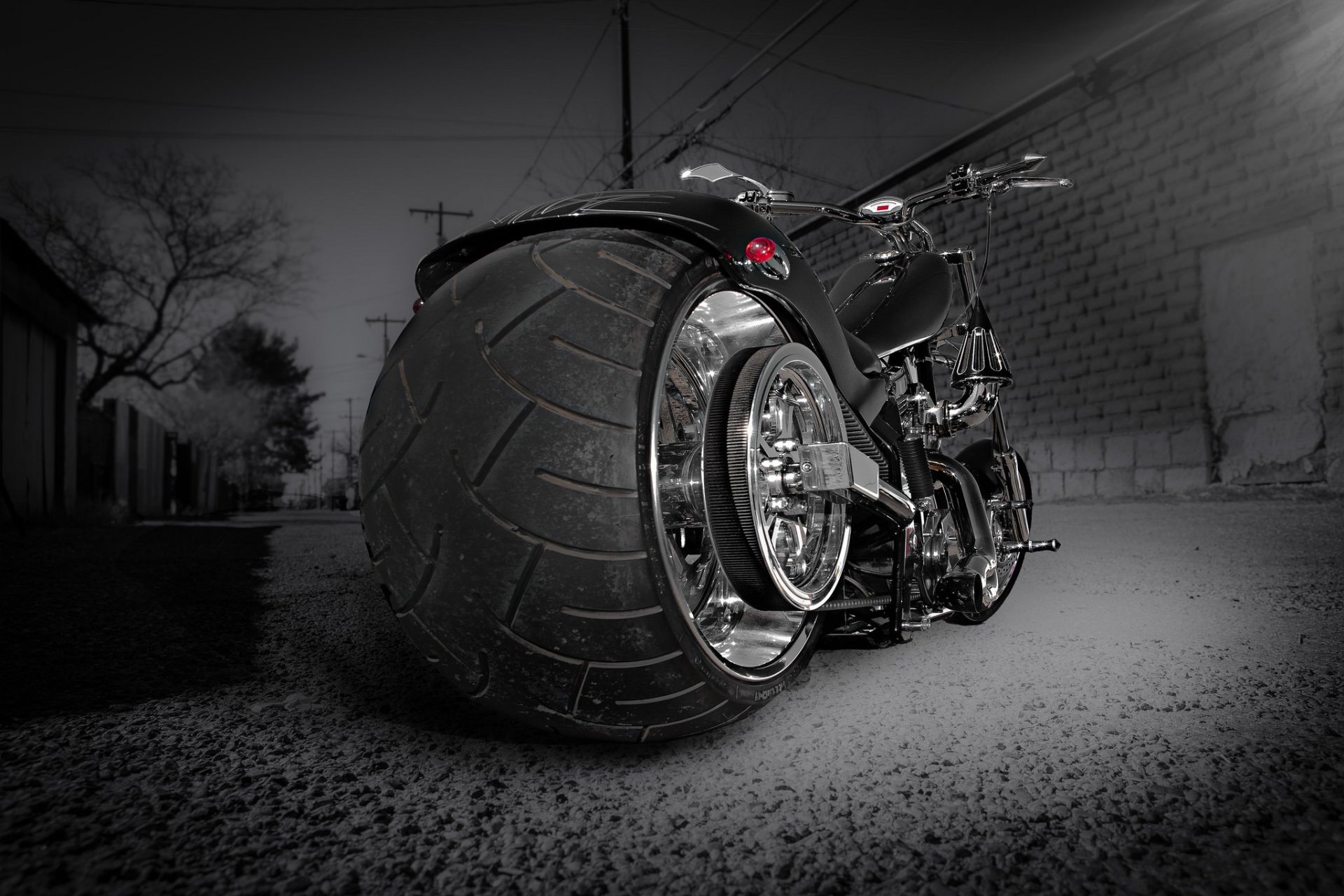 chopper motorcycle bike style design street