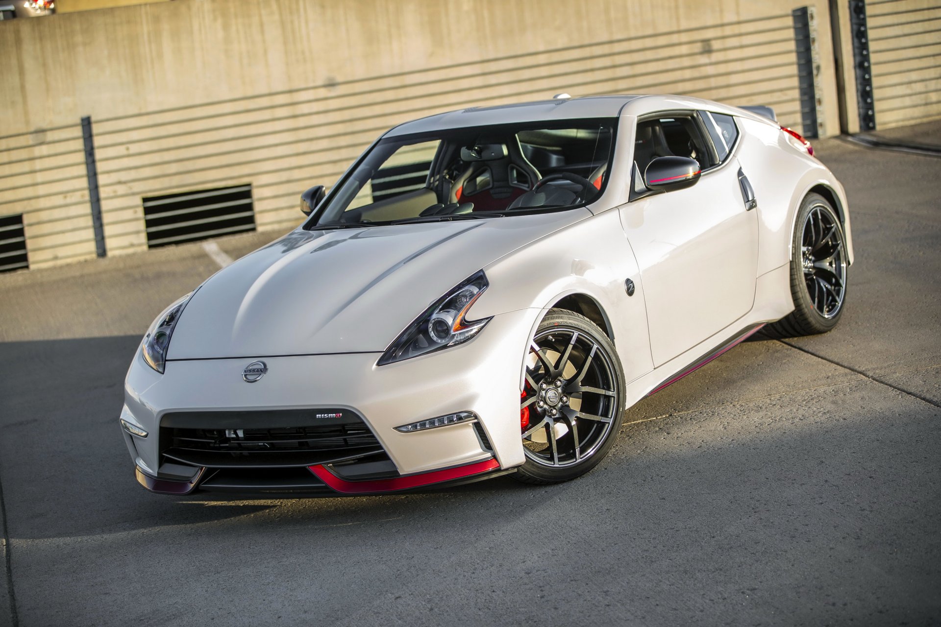 nissan 370z nismo auto felgen tapete weiß räder