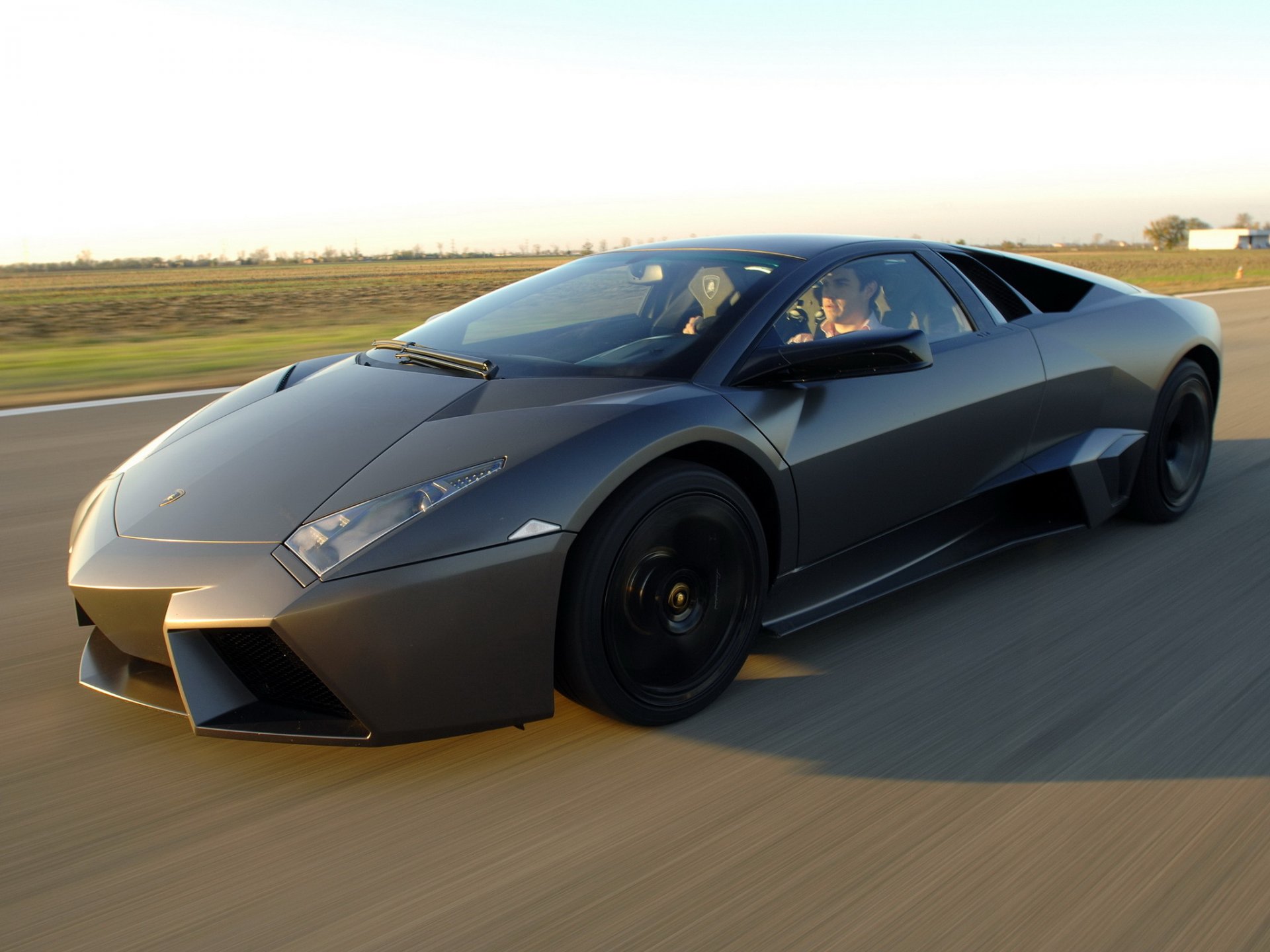 lamborghini reventon coche superdeportivo carretera reventón